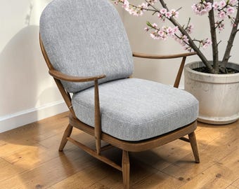 Ercol Windsor Easy Chair Armchair Vintage Finish Very Clean EXC FREE UK Delivery