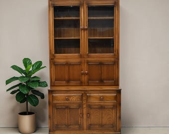 Ercol Mural Wall Unit Drinks Display Cabinets Golden Dawn FREE UK Delivery*