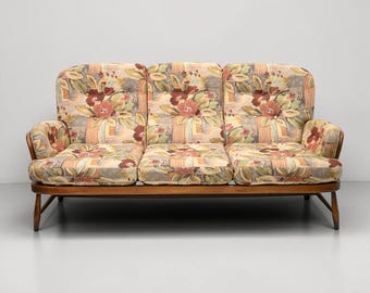 Ercol Jubilee 3 Seater Sofa Golden Dawn Finish New Webbing FREE UK Delivery*