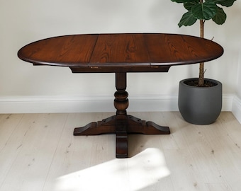 Old Charm Aldeburgh Extending Dining Table Pedestal Model 2472 FREE UK Delivery*