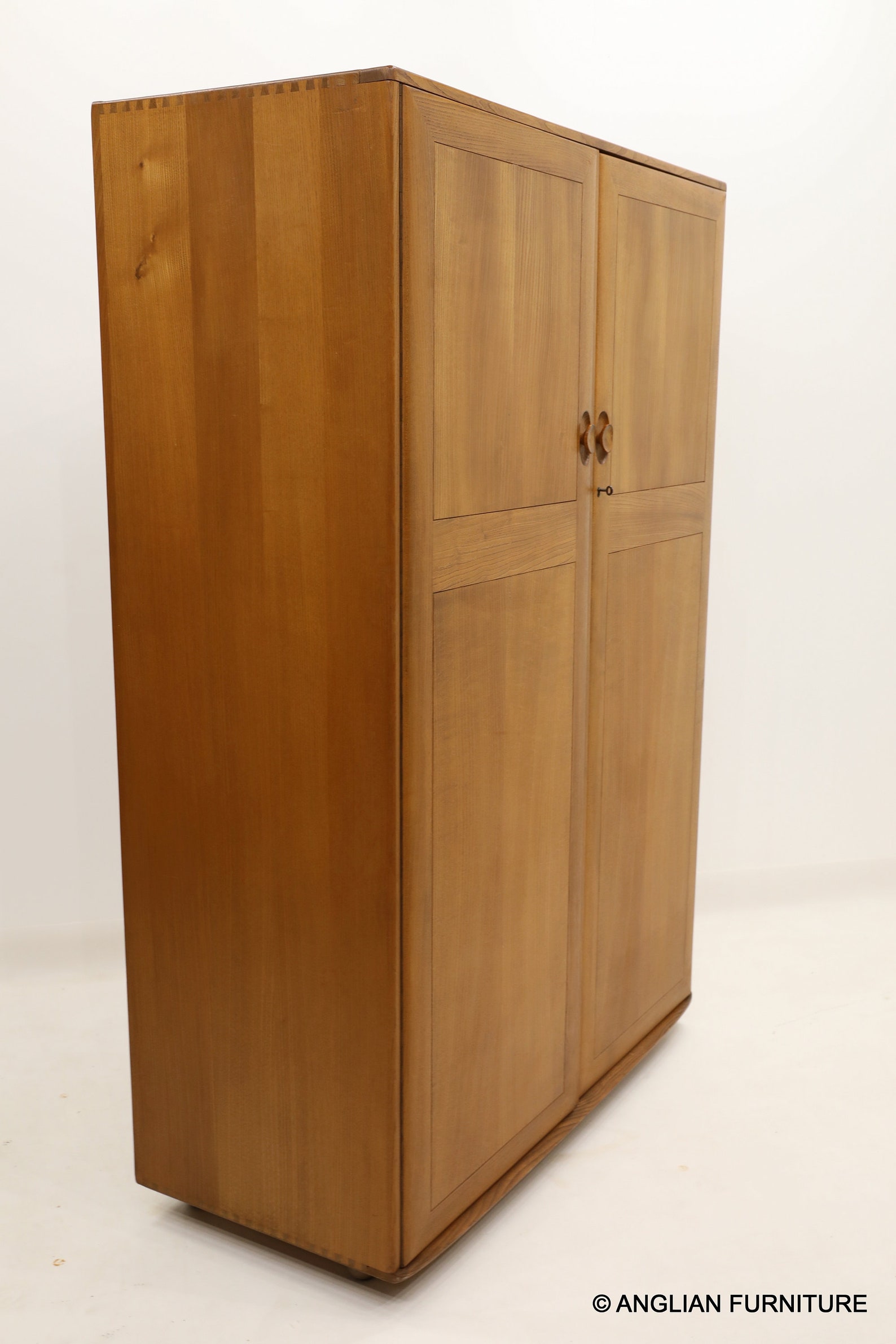 Ercol Windsor Double Wardrobe Golden Dawn Mid Century 1970s Etsy