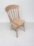 Slat, spindle or fiddle. New Solid traditional farmhouse chairs. All in raw beech wood ready to finish to your liking at home.