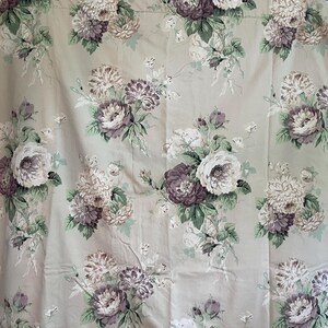 LAURA ASHLEY CECILIA Rare Fabric Unused Curtains