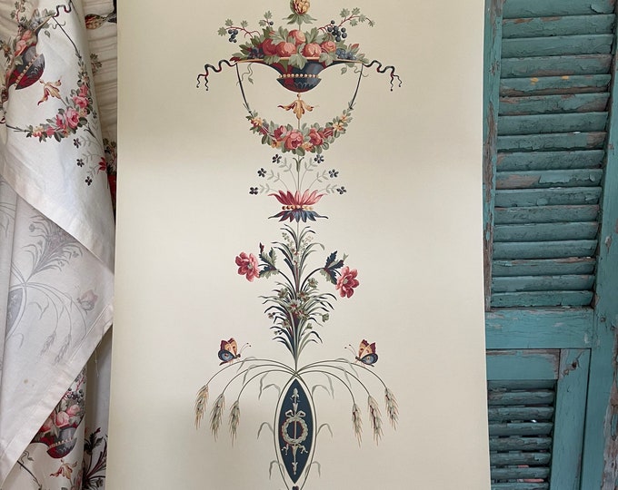 VINTAGE Laura ASHLEY WALLPAPER Etsy UK