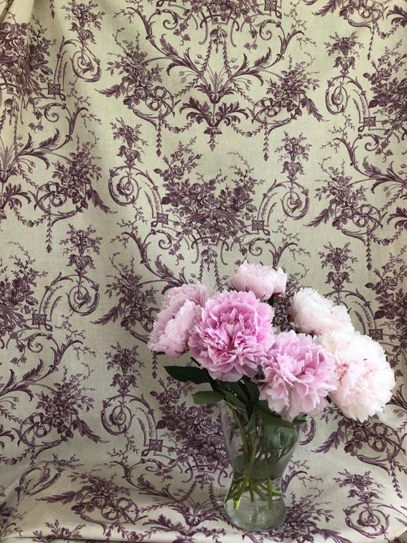 Vintage Laura Ashley Fabric Tuileries Etsy
