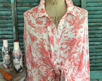 TOILE De JOUY BLOUSE