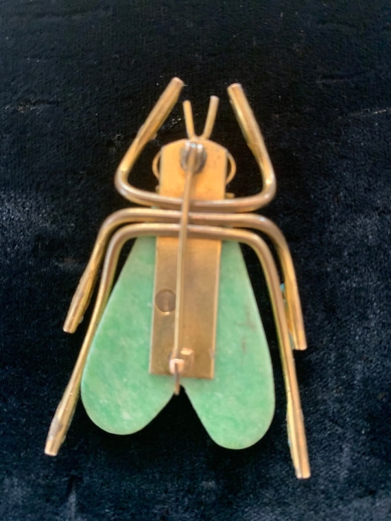Vintage 1930’s Bakelite bug brooch/pin - image 2
