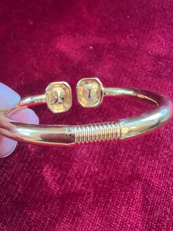 2 Pc Vintage KJL Kenneth Jay Lane “Mystic Topaz” … - image 10