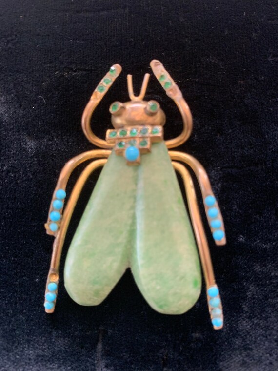 Vintage 1930’s Bakelite bug brooch/pin