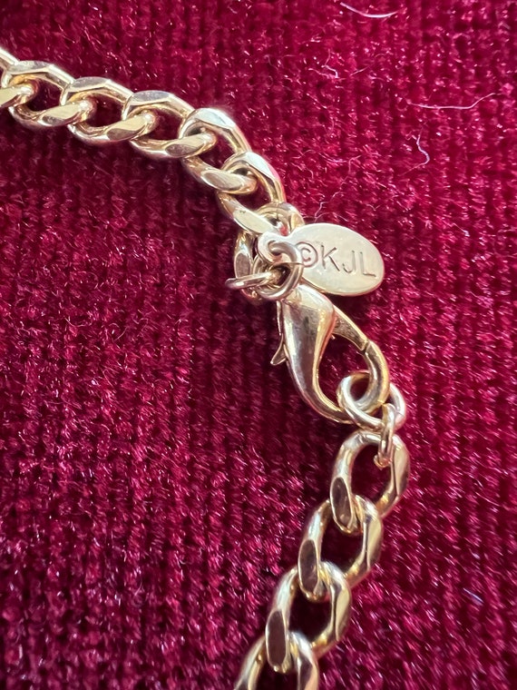 2 Pc Vintage KJL Kenneth Jay Lane “Mystic Topaz” … - image 4