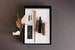 Modern Calligraphy Starter Set: Oblique Wooden Pen Holder / Walnut Ink / Ink Minis / 2 Feathers / A5 Block / Gift Set 