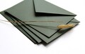 Envelopes, olive green / C6 / B6 / DIN long / K4 square/ C5