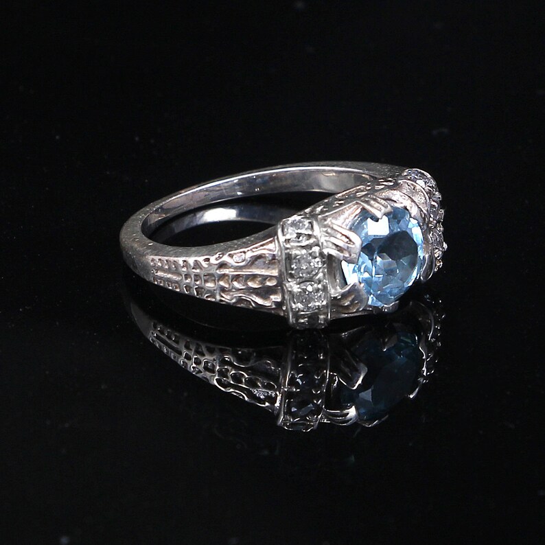 Aquamarine Ring 925 Solid Silver Ring Aquamarine Jewelry Amazing Handmade Aquamarine Ring Beautiful Ring, Aquamarine Silver Ring