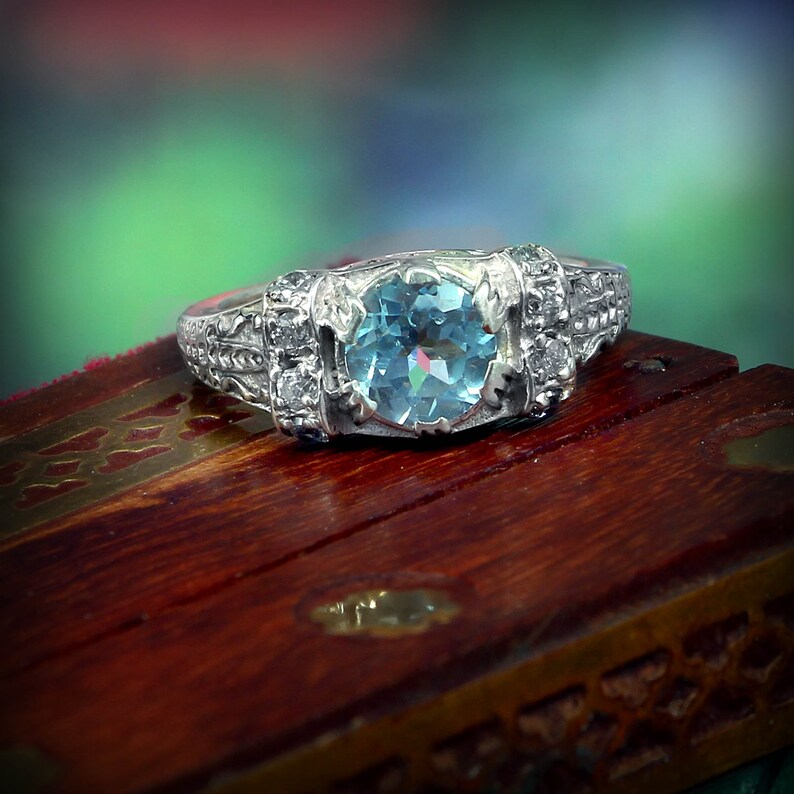 Aquamarine Ring 925 Solid Silver Ring Aquamarine Jewelry Amazing Handmade Aquamarine Ring Beautiful Ring, Aquamarine Silver Ring