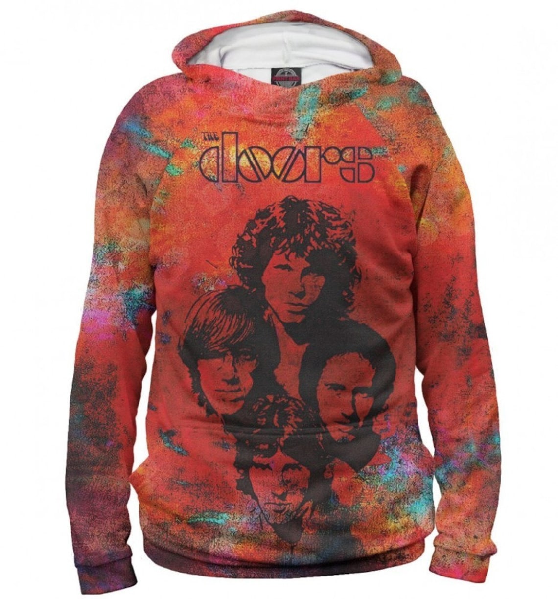 The Doors Vintage Hoodie / Sweatshirt Jim Morrison Hoodie Etsy