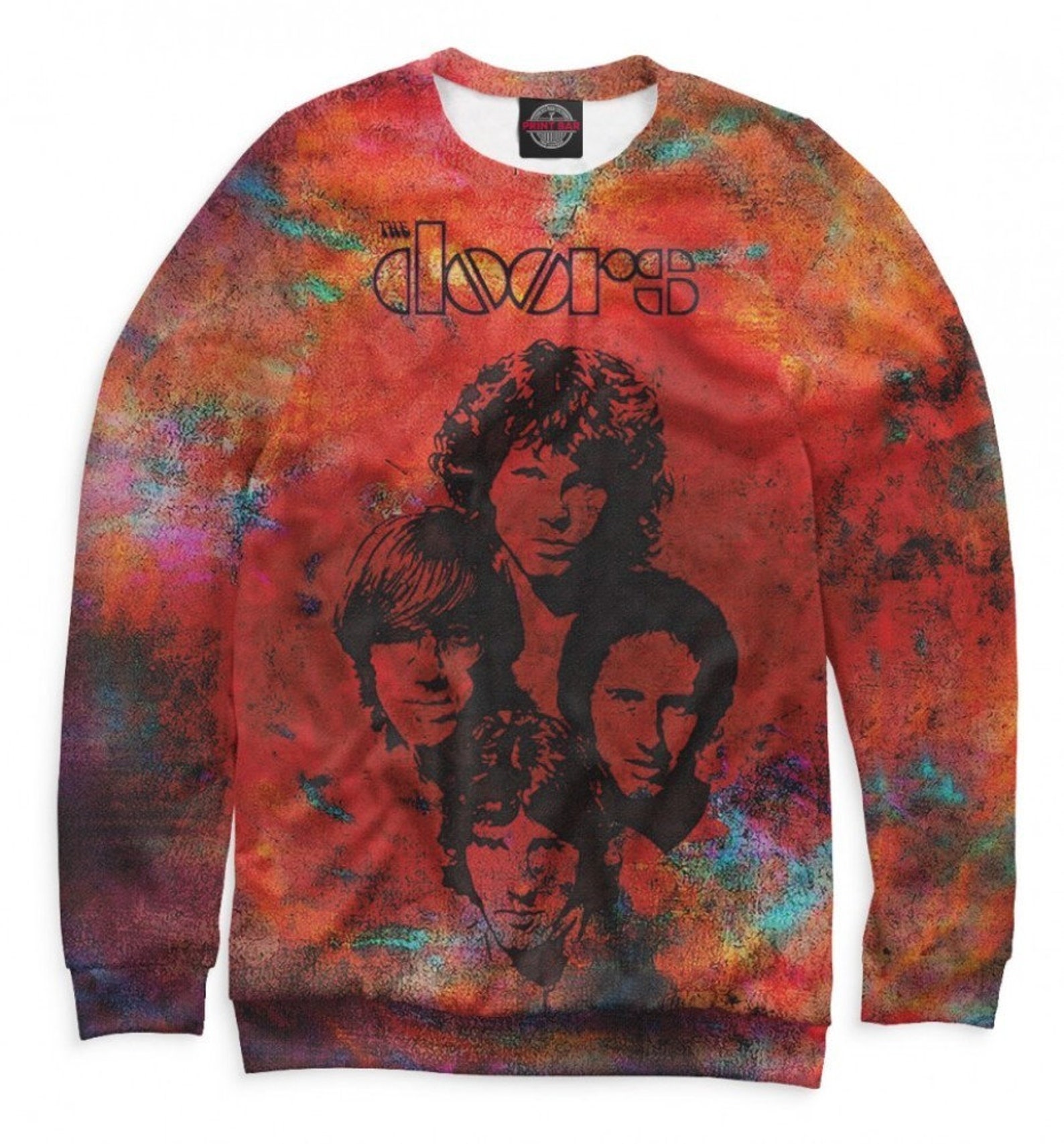 The Doors Vintage Hoodie / Sweatshirt Jim Morrison Hoodie | Etsy