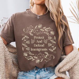 Protect and defend immigrants Shirt Immigrants Make America Great Pro Immigrants Shirt No Human Is Illegal Shirt Social Justice Shirt