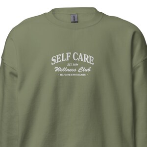 Self Care Is Not Selfish Sweatshirt