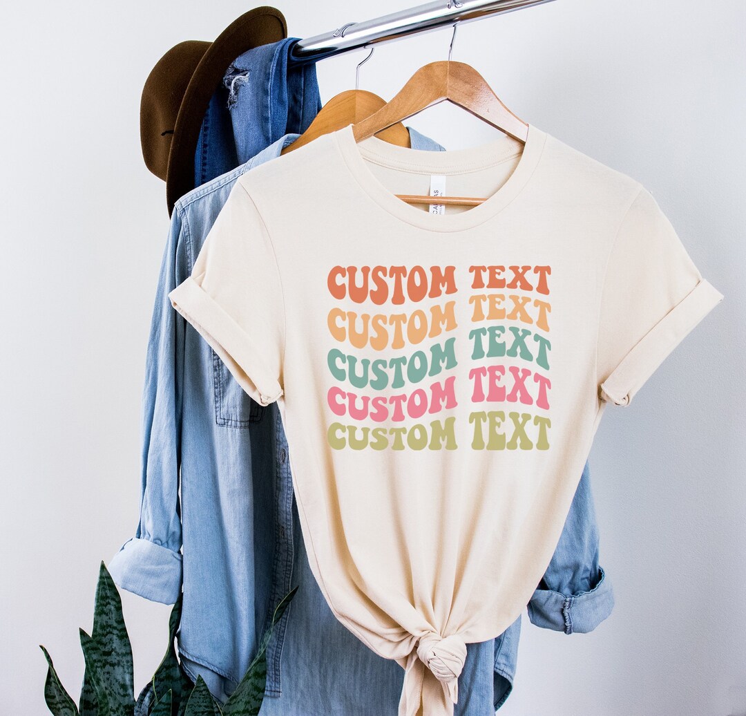 Retro Custom Shirt, Custom Shirts, Custom Tshirt, Personalized Tshirt