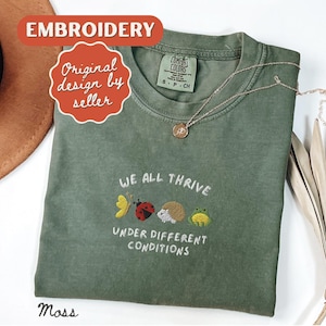 Autism Embroidered Shirt Neurodivergent Shirt SLP Shirt Special Ed Shirt Inclusion Shirt Mental Health Shirt Special Education Tee