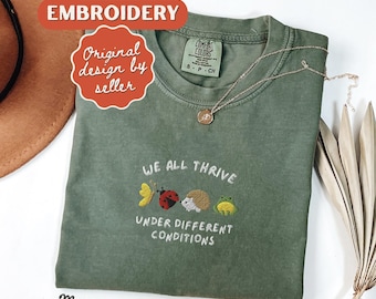 Autism Embroidered Shirt Neurodivergent Shirt SLP Shirt Special Ed Shirt Inclusion Shirt Mental Health Shirt Special Education Tee