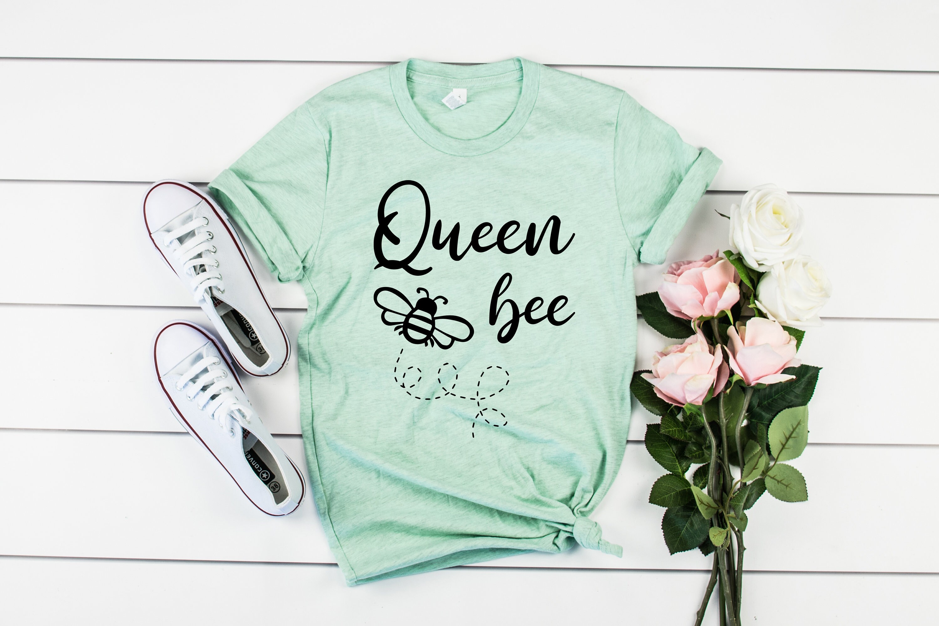Queen Bee Shirt Gift Mama Bee T-shirt | Etsy