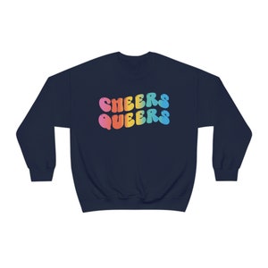 Queer Sweatshirt LGBTQ Sweatshirt Gay Sweatshirt Human Rights Sweatshirt Pride Month Sweatshirt Equality Sweatshirt Cute Pride Sweater image 5