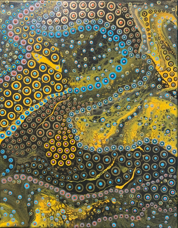 Pathway - Abstract Dot Art by Marti Reckless Simmons