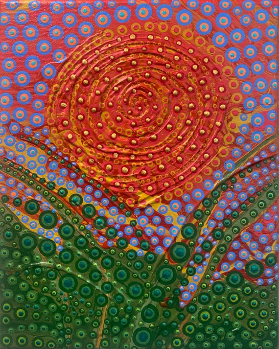 Shine - Abstract Dot Art by Marti Reckless Simmons