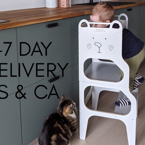 Convertible Kitchen Tower Learning Stool Kitchen Helper Etsy