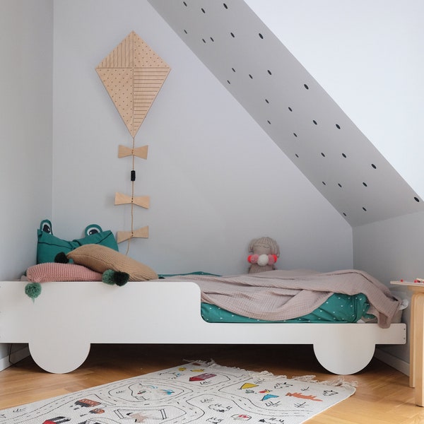 Letto Montessori in compensato