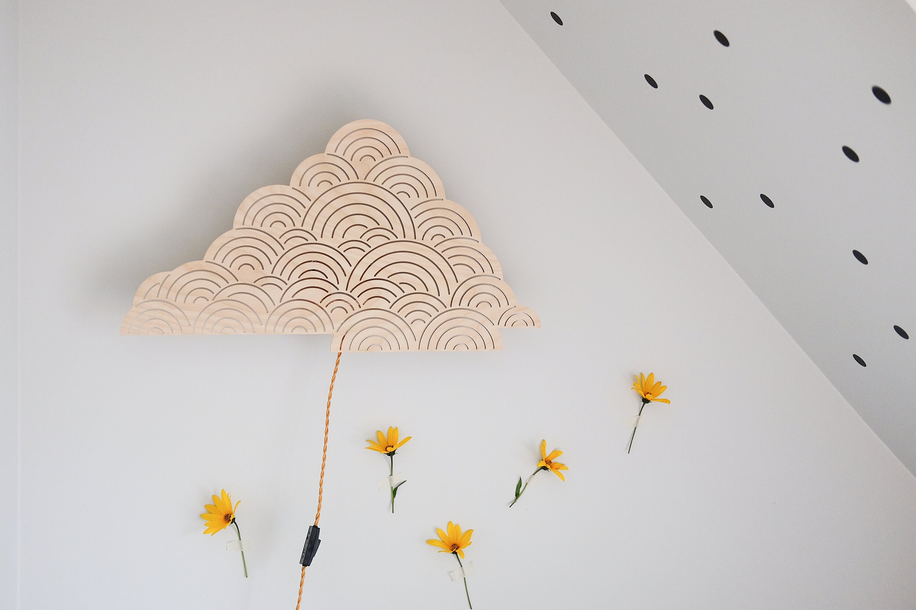 Applique Plywood Cloud