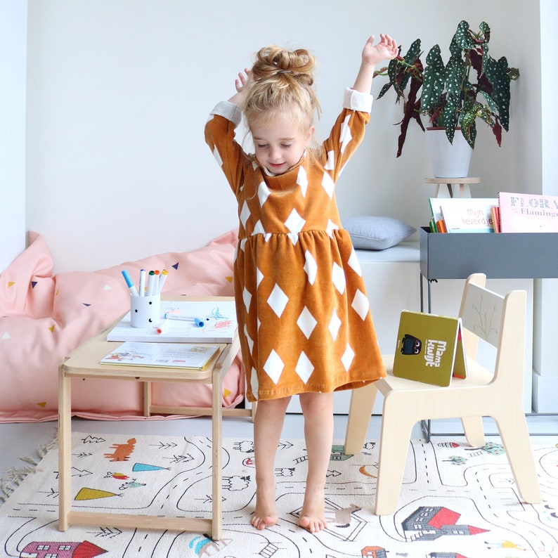 Organic Montessori Playroom Rug, Boys Mat, Non Toxic Baby Nursery