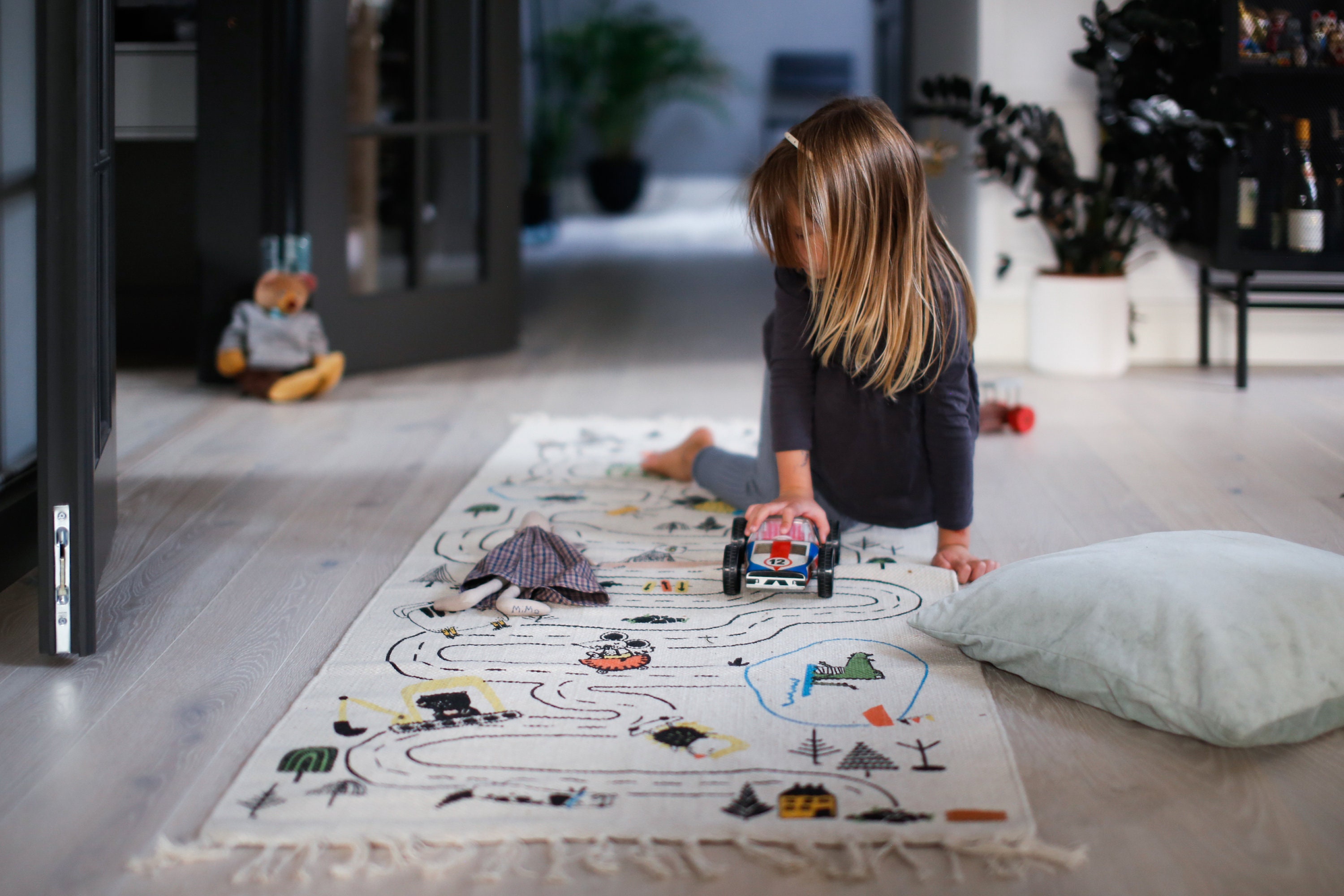 Play Mat / Play Rug / Road Rug / Nursery Rug / Car Rug / Kids Etsy