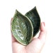 Leaf Dish for Jewelry Storage Ring Dish Soap Dish Spoon Rest Trinket Dish Tropical Decoration Plant Decoration Gift for Her Woman Gifts 