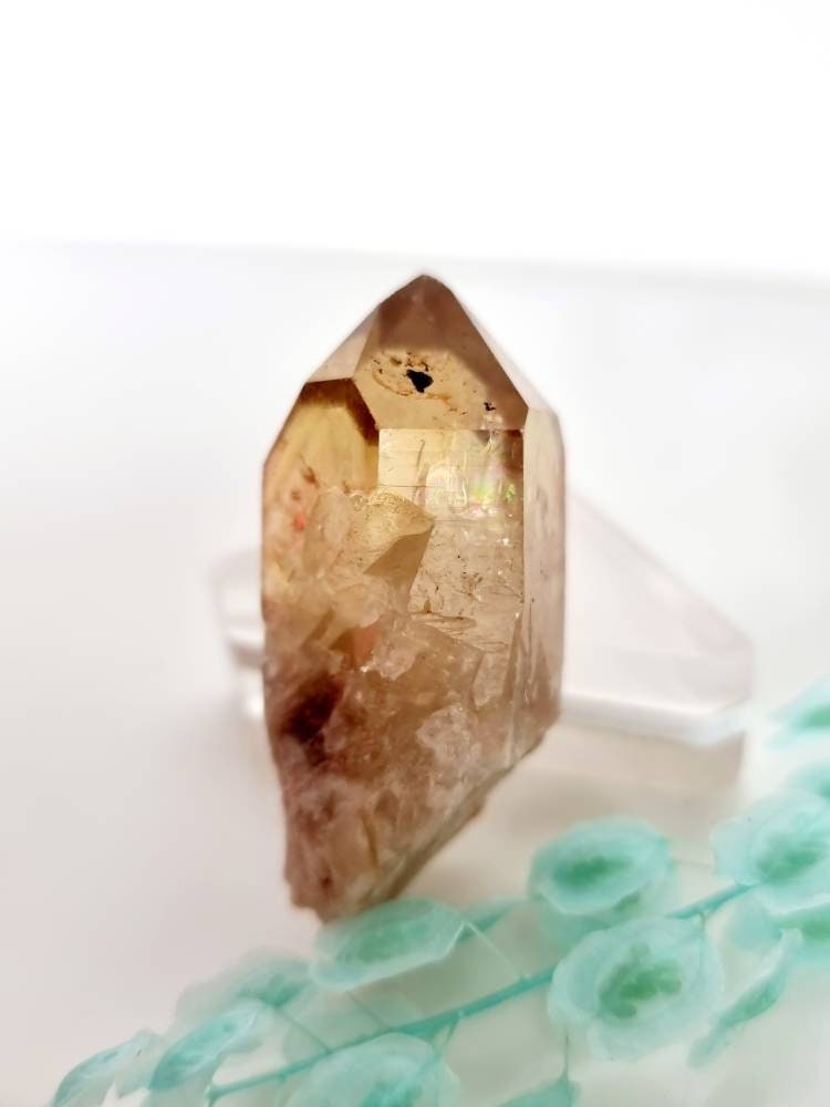 Citrine Naturelle Du Congo, Cristal, Pierre, Lithothérapie