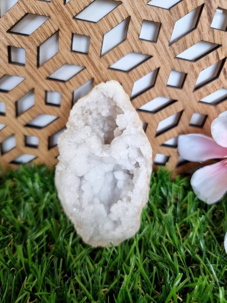 Géode de Cristal Roche, Amas Cristal, Crystal Healing, Lithothérapie