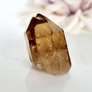 MAGNIFICENT natural CITRINE from Congo, crystal, kundalini crystal, lithotherapy, minerals