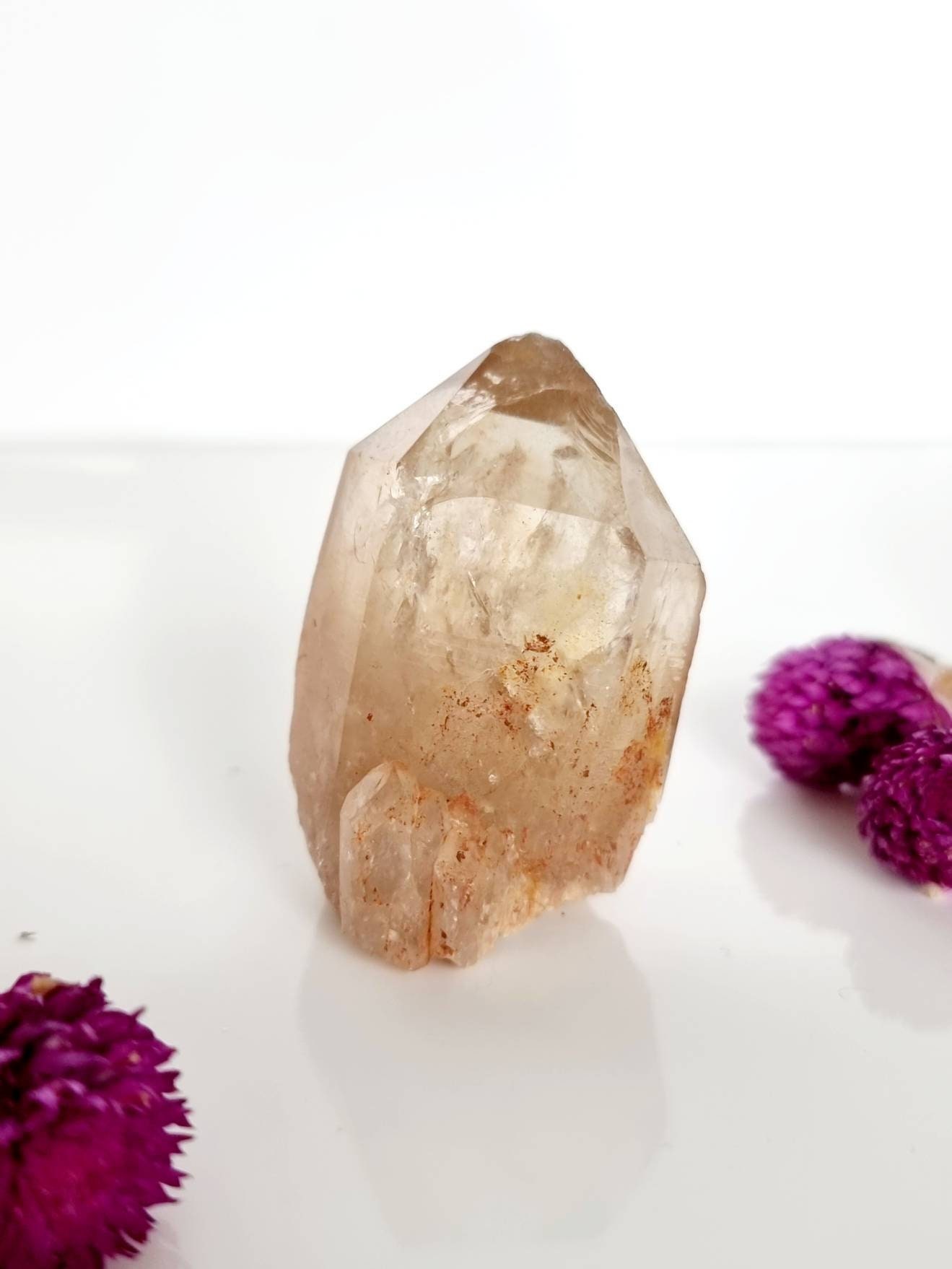 Citrine Naturelle Du Congo, Cristal, Pierre, Lithothérapie, Minéraux