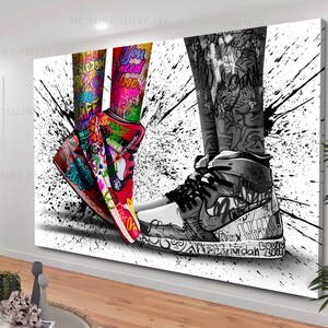 Nike graffiti shoes top