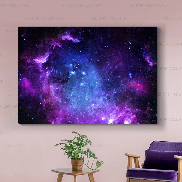 Galaxy Wall Art Etsy