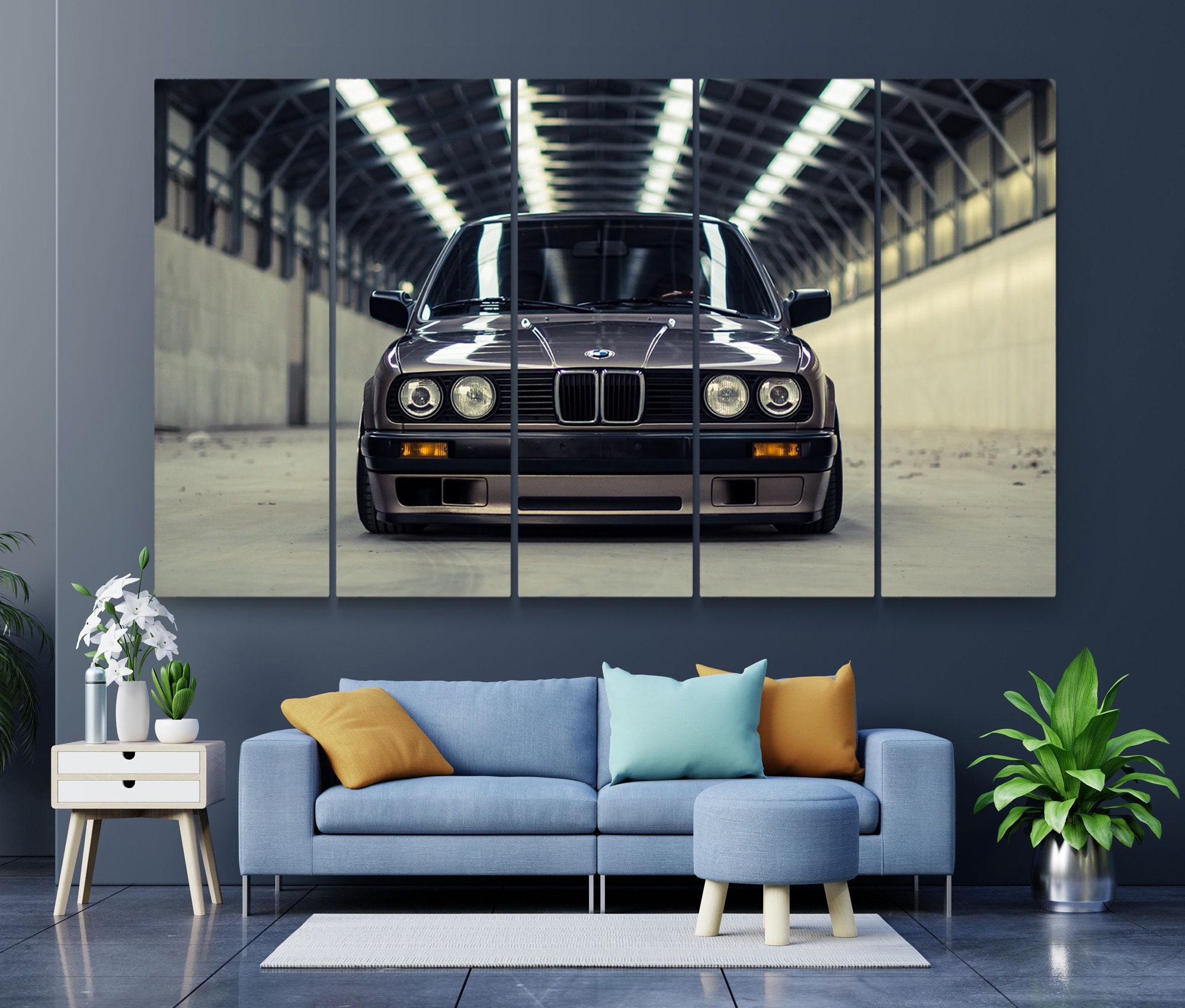 BMW M3 E30 M4 Racing Car Canvas Painting Decorative Posters And Prints Wall  Picture Art For Home Bedroom Decor - AliExpress