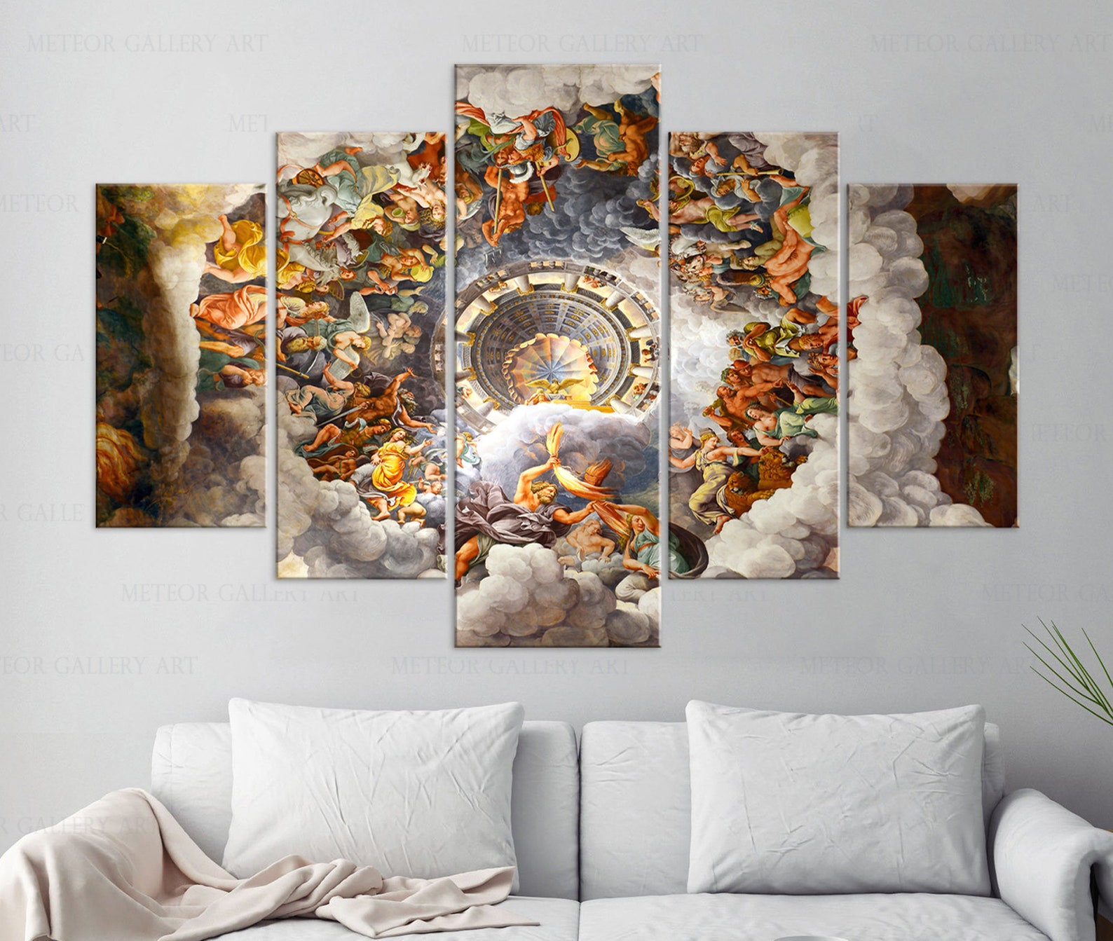 Creation Gods and Their Duties Wall Art Greek Mythology Print Etsy