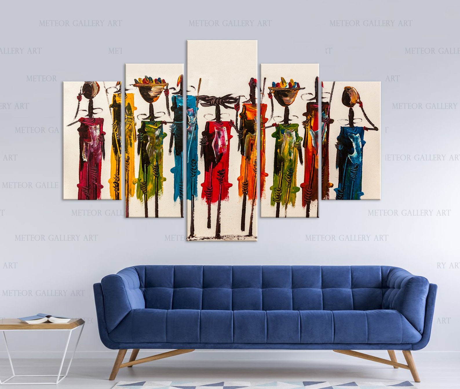 African Wall Art Tribe Wall Decor Ethnic Print Wall Artwork | Etsy