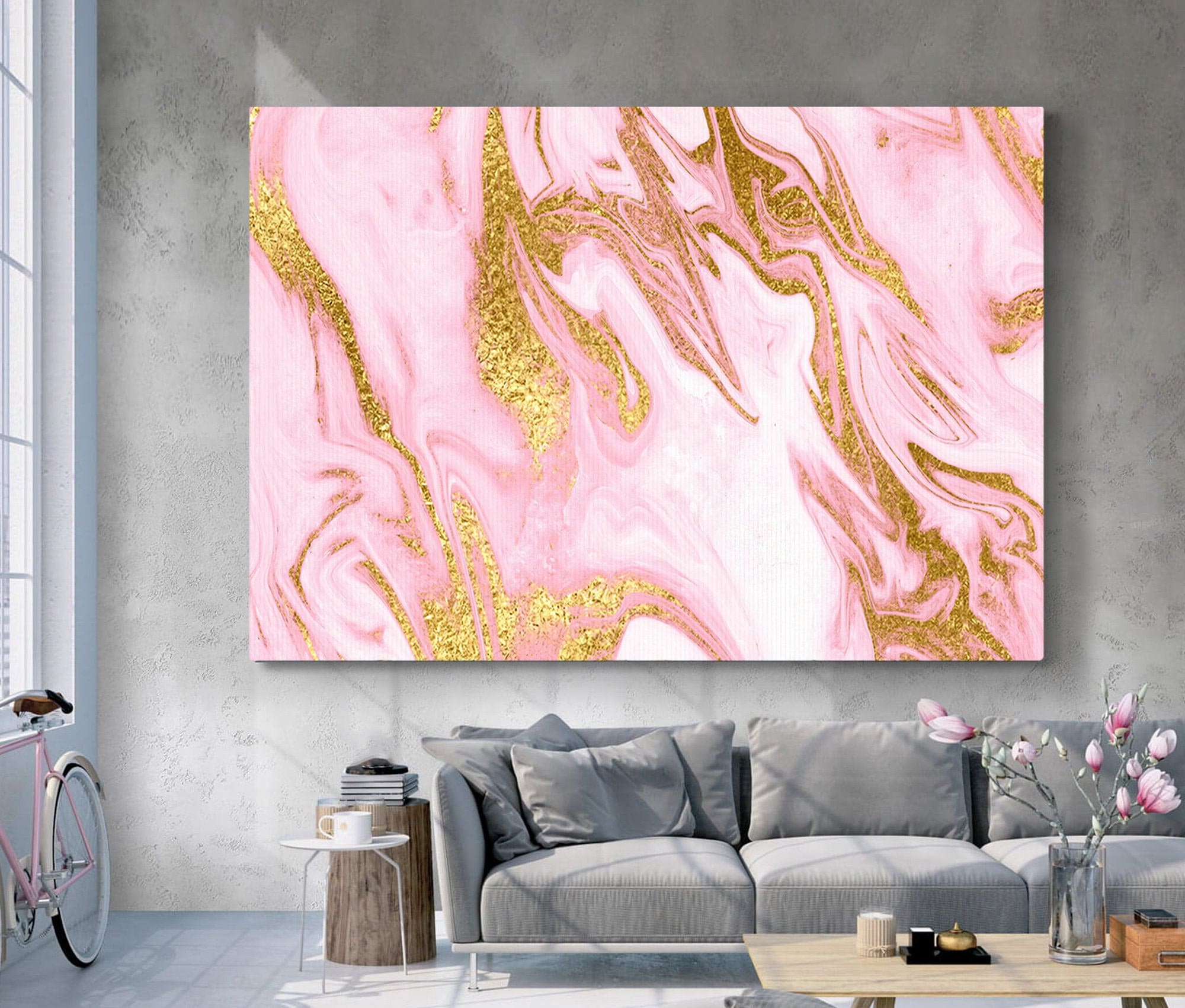 Art & Collectibles Painting Acrylic Abstract painting on stretched box