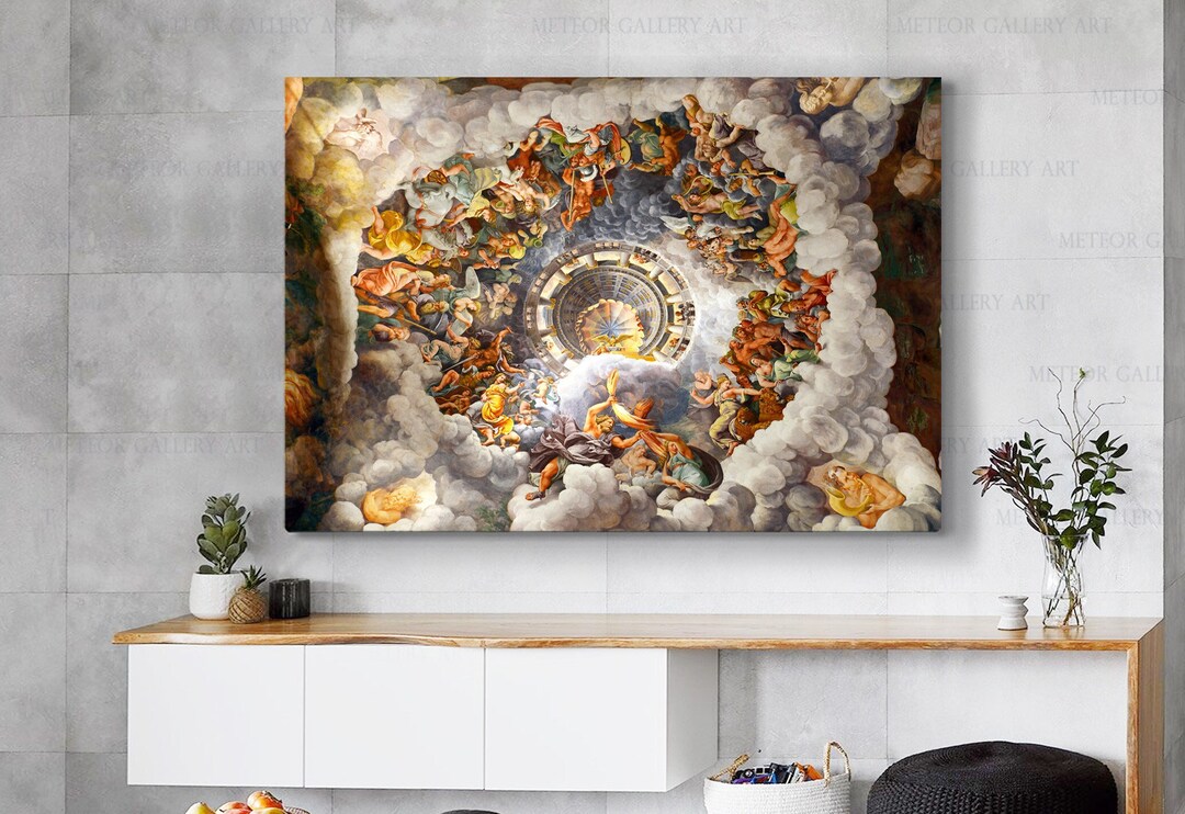 Creation Gods and Their Duties Wall Art Greek Mythology Print Etsy