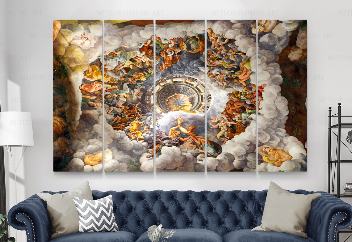 Creation Gods and Their Duties Wall Art Greek Mythology Print Etsy