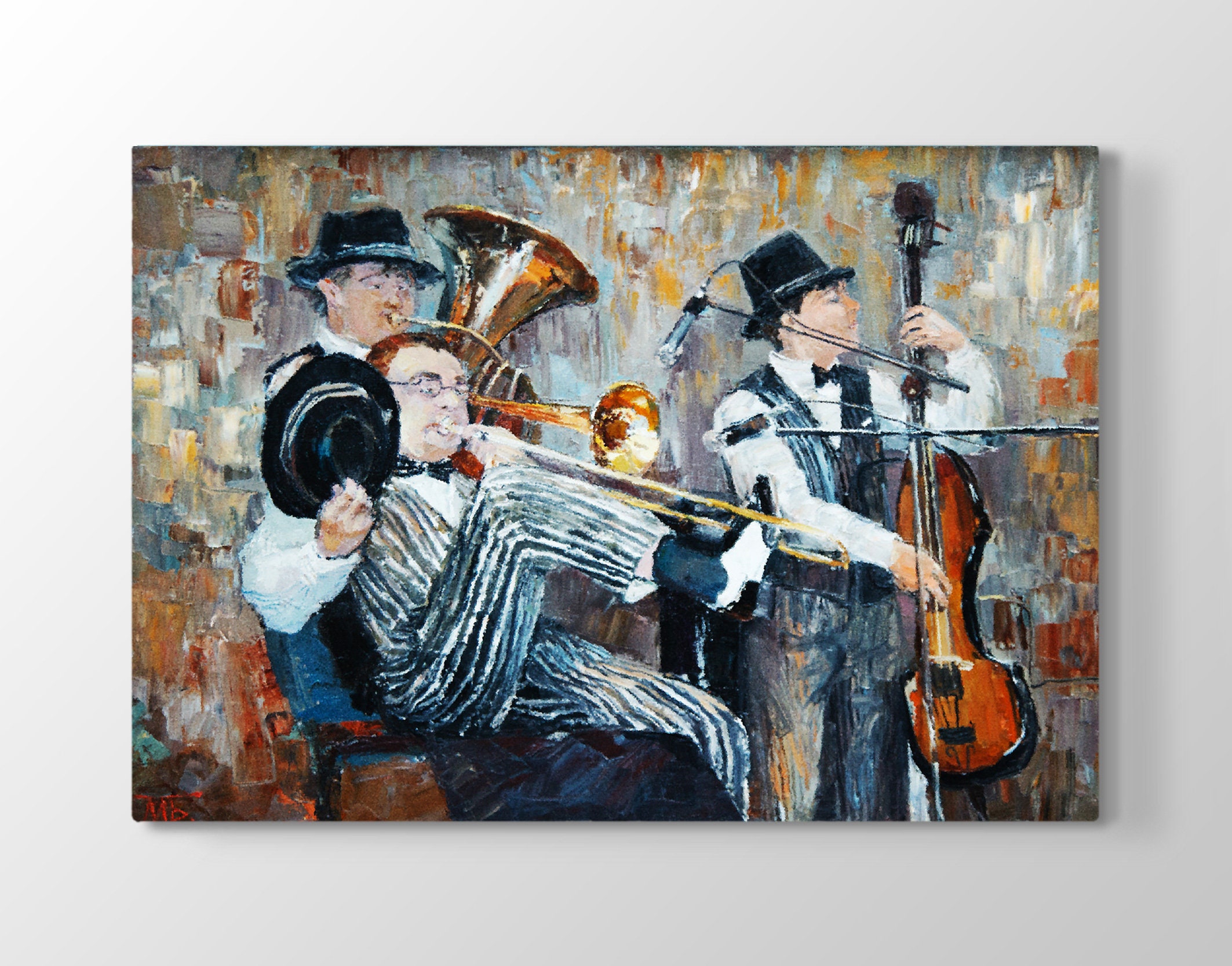 Jazz wall art Music wall art Jazz canvas Print Musical wall Etsy