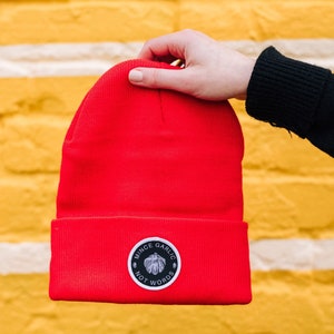 Garlic Beanie Hat — Food, Accessories, Gifts, Genderless, Clothes, Winter Gear, Funny Stocking Stuffer