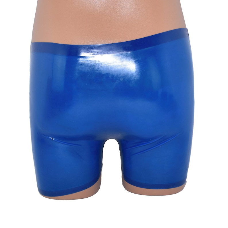 Latex Shorts Transparent With Penis Pocket Open at the Top - Etsy